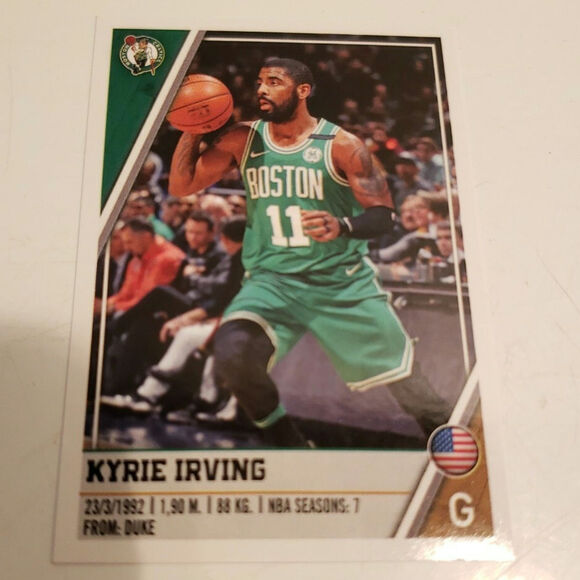 Kyrie Irving 2018-2019 Panini Sticker #36 - Boston Celtics - European Italy - Picture 1 of 3